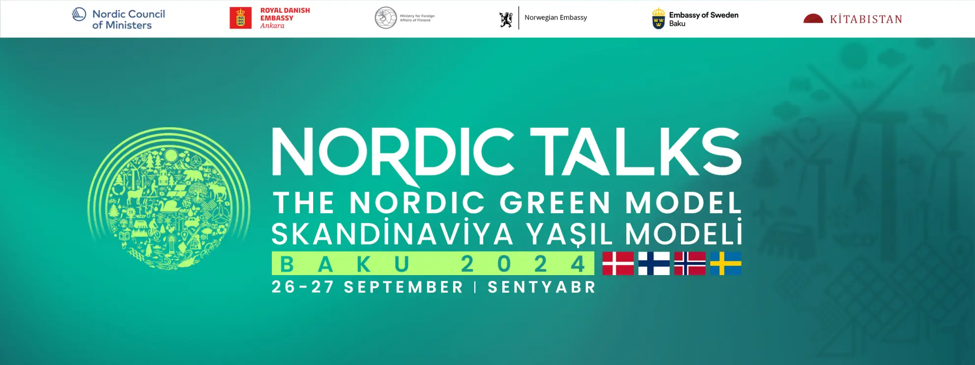 Nordic Green Model Poster